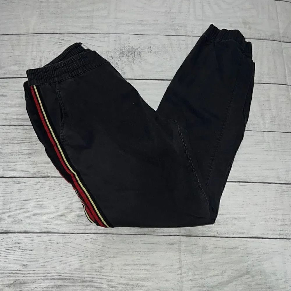 Cotton On Stripe Joggers Pockets Elastic Waist Pull-On Casual sz 6